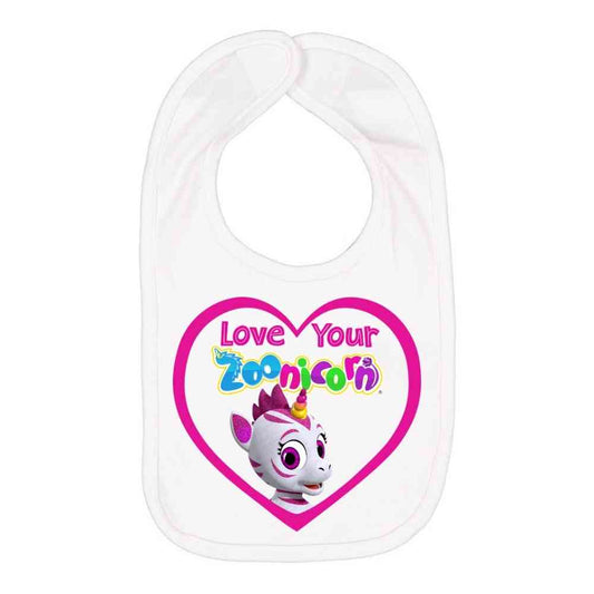 Love Your Zoonicorn, Aliel, Infant Bib